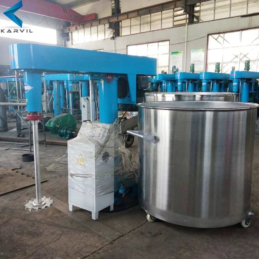 Hsd Hydraulic Liftting Vertical High-Speed Ink/ Pigment/Paint Mixing Machine Mixer