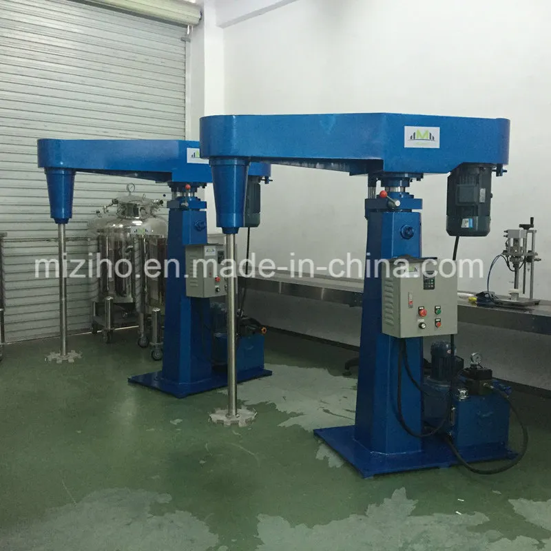 Hydraulic Lift Paint Mixing Agitator Machine