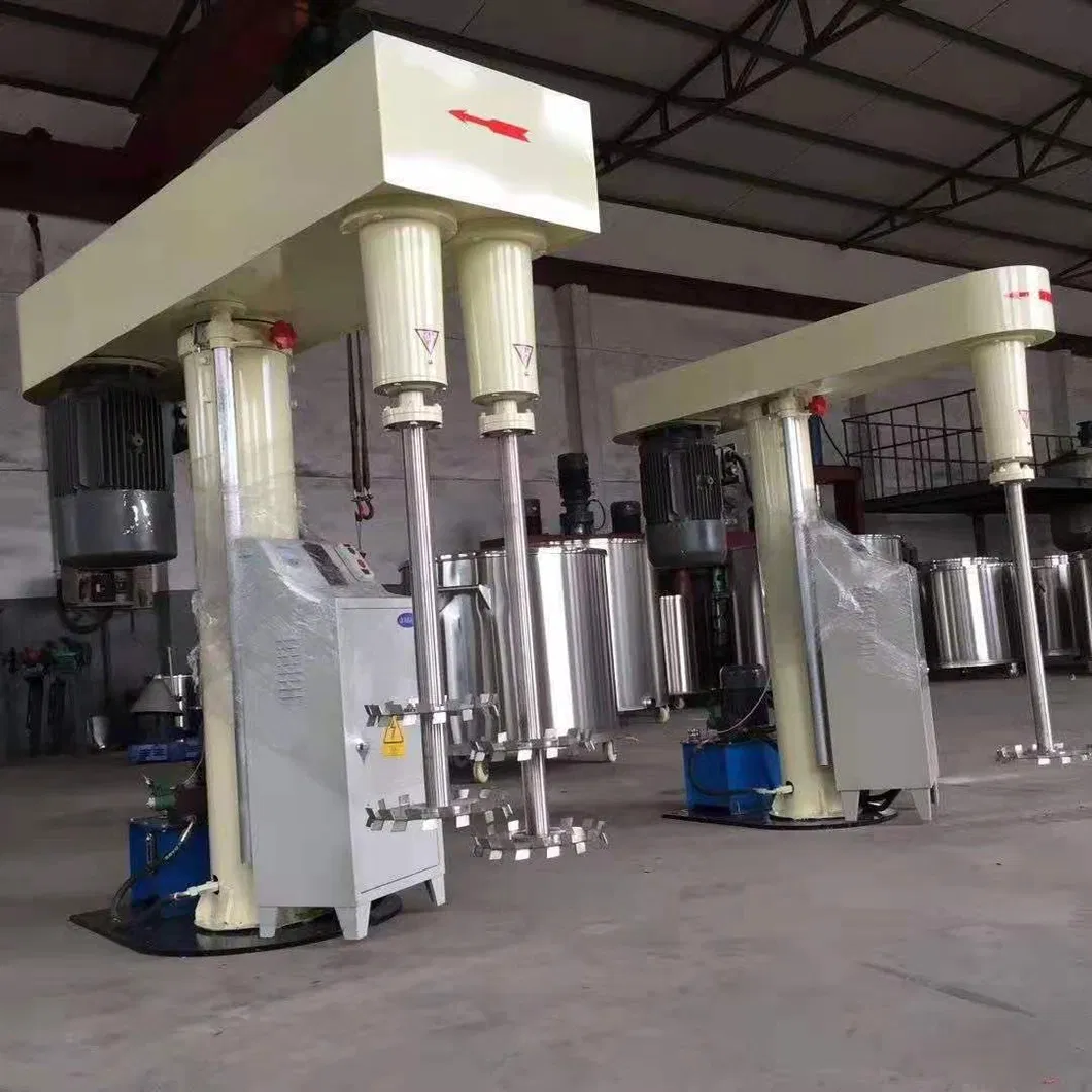 Hydraulic Lifting Platform Type Emulsion Latex Paint Mixer