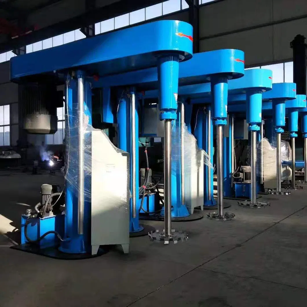 Hydraulic Lifting Platform Type Emulsion Latex Paint Mixer
