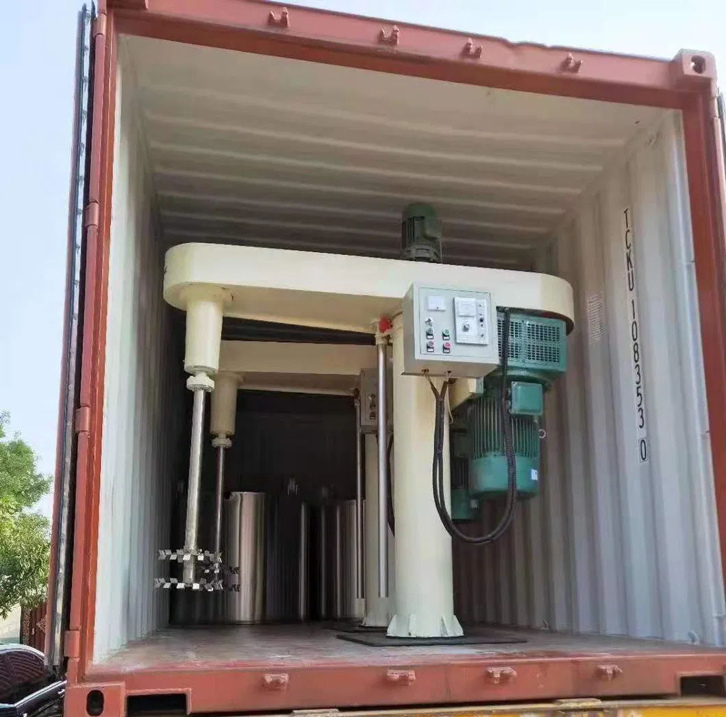 Hydraulic Lifting Platform Type Emulsion Latex Paint Mixer