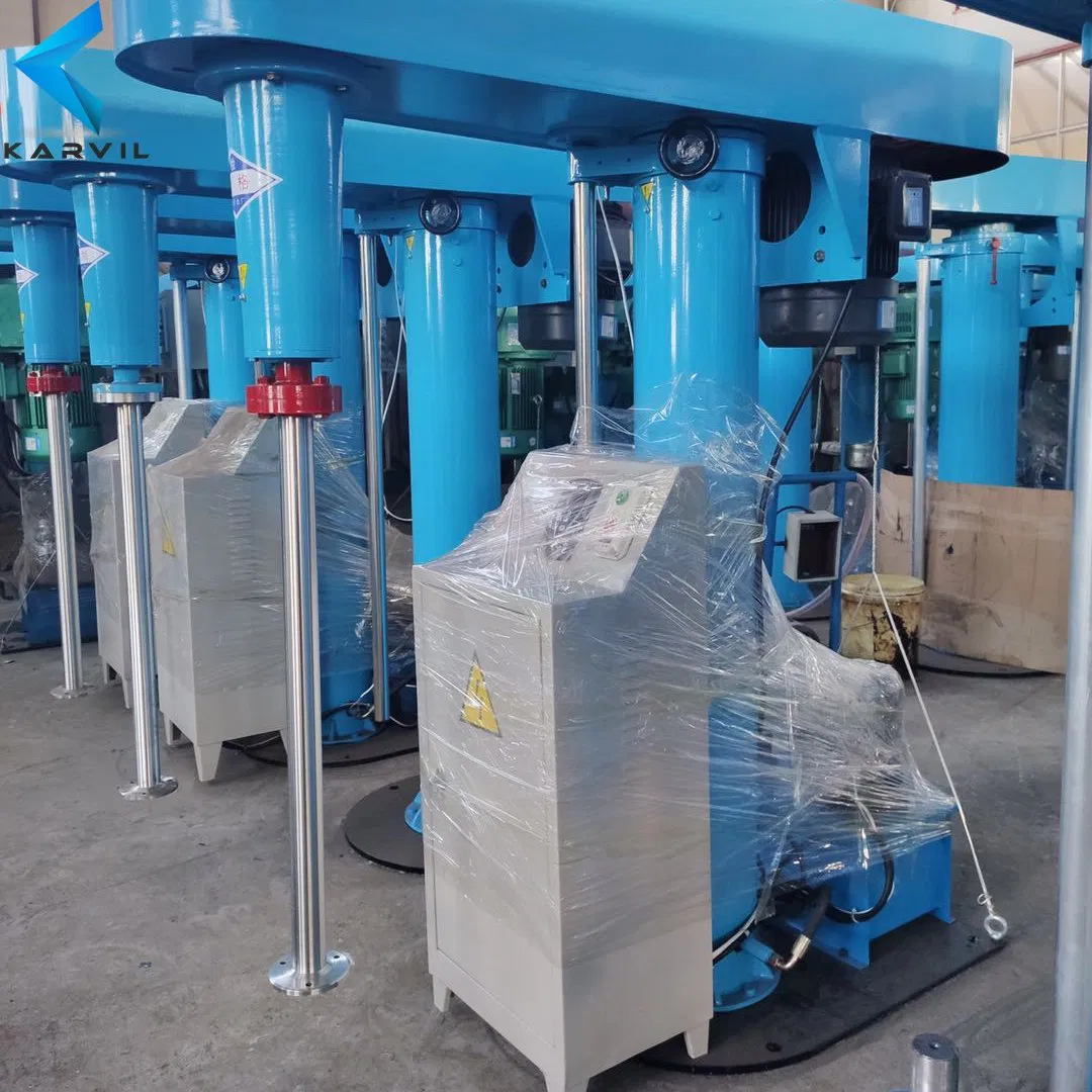 Hydraulic Liftting Vertical High Shear Disperser for Protective Paints