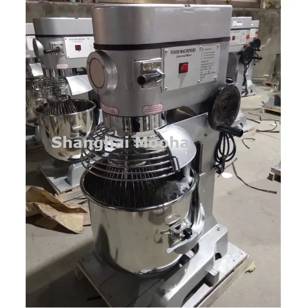 Industrial Baking 60L Planetary Mixer Egg Beater (CE, Belt Transmission)
