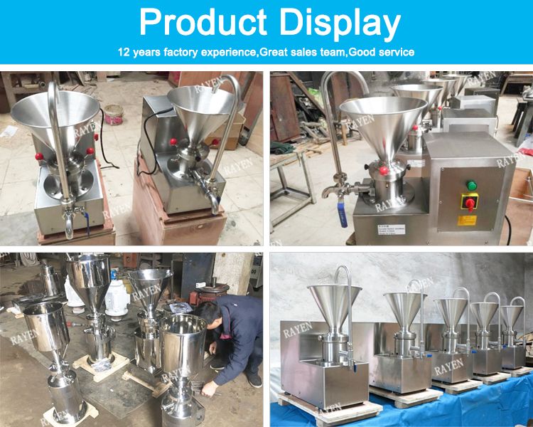 Industrial Mini Tahini Peanut Butter Making Machine