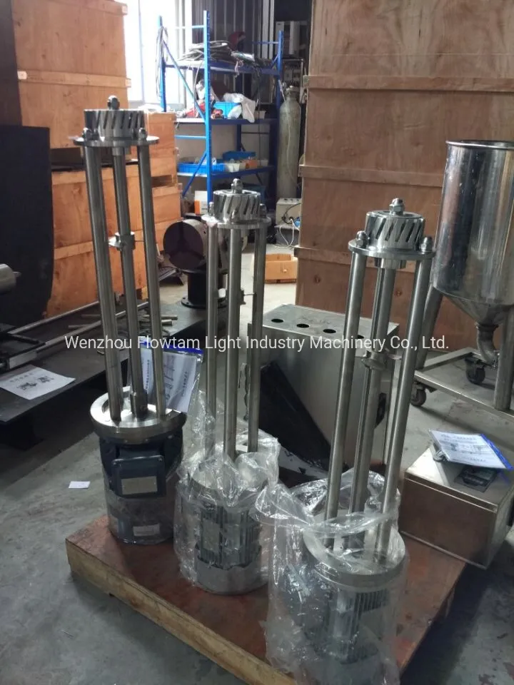 Industrial Stainless Steel Small Scale High Shear Milk Batch Homogenizer