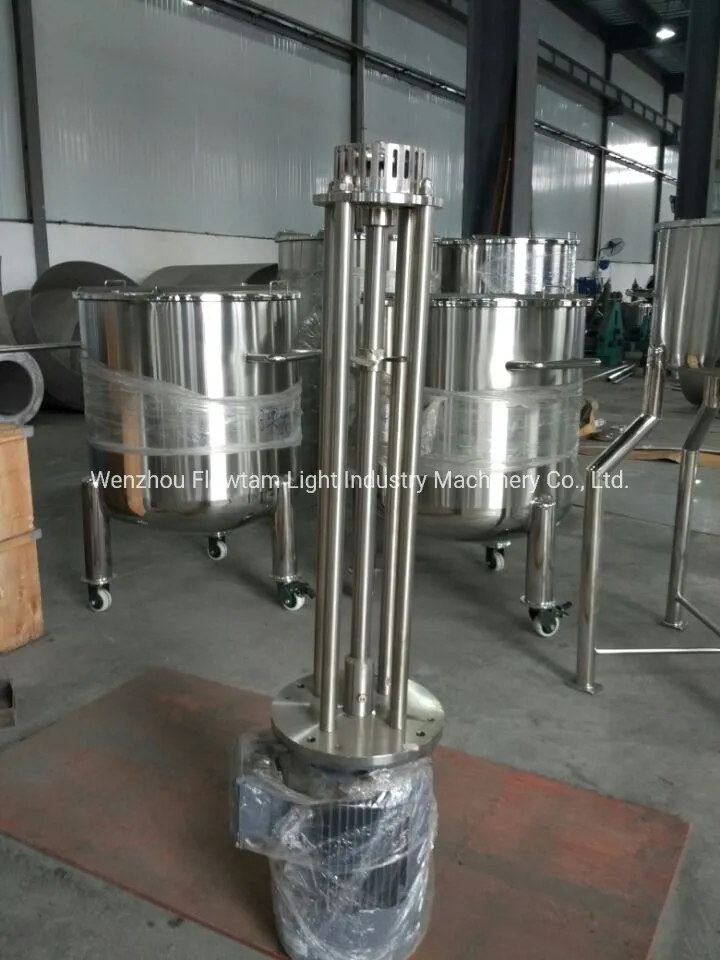 Industrial Stainless Steel Small Scale High Shear Milk Batch Homogenizer