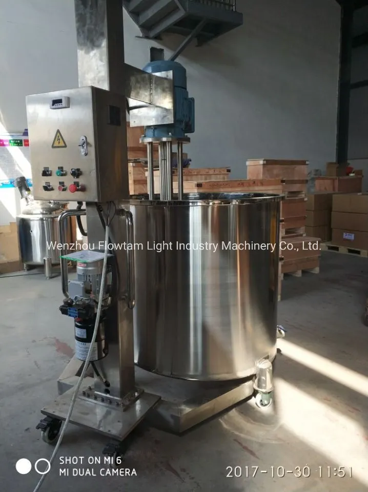 Industrial Stainless Steel Small Scale High Shear Milk Batch Homogenizer