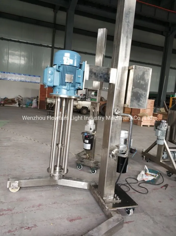 Industrial Stainless Steel Small Scale High Shear Milk Batch Homogenizer