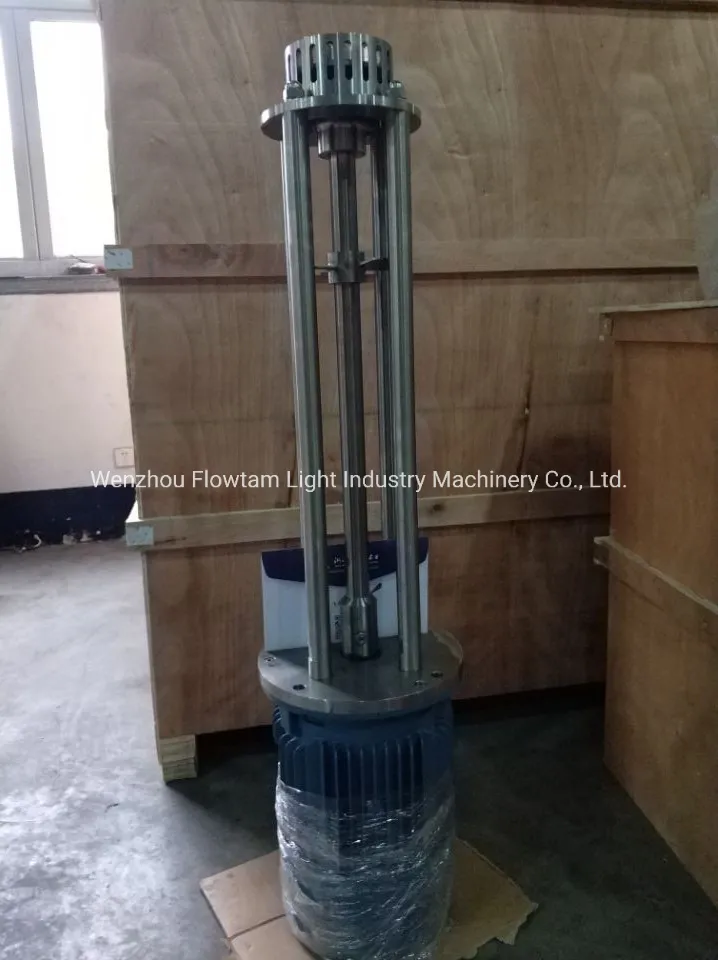 Industrial Stainless Steel Small Scale High Shear Milk Batch Homogenizer