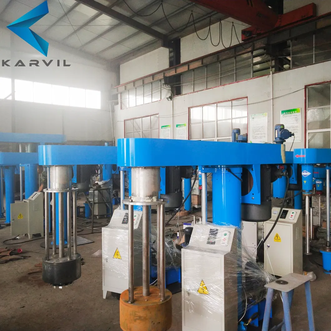 Karvil Hydraulic Vertical Liftting High Speed Disperser Mixing Machine 1440 R/Mins