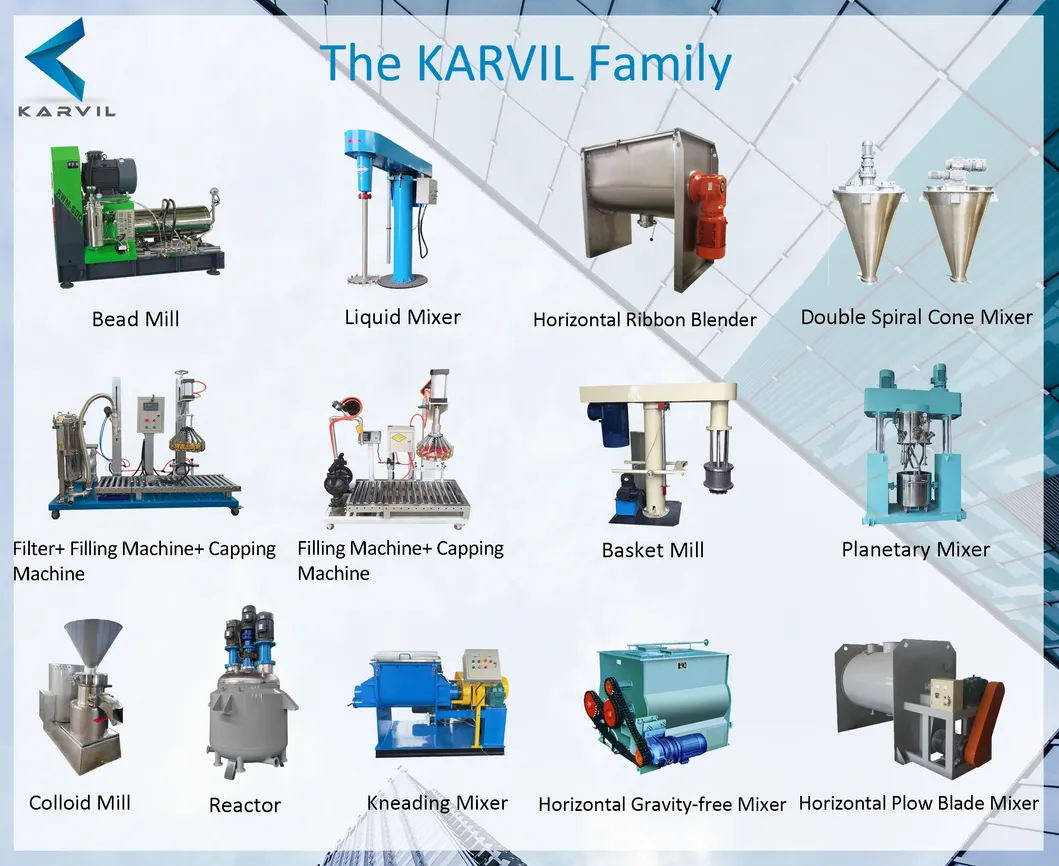 Karvil Ldh Series Ploughshare Blender for Agricultural Powder