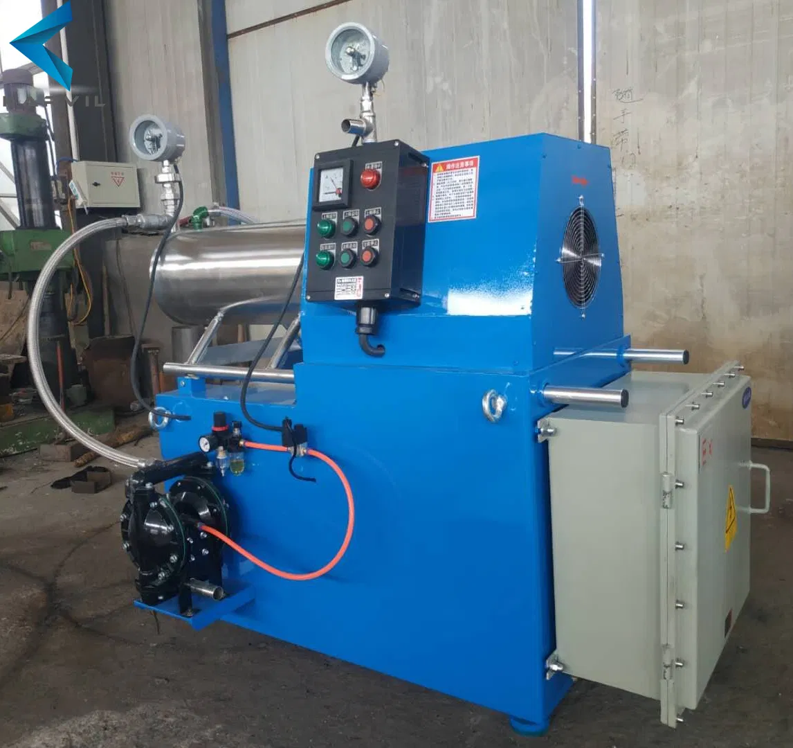 Lab Horizontal Grinding Milling Machine Sand/Bead Mill for Pigment/ Ink/Paint/Pesticides