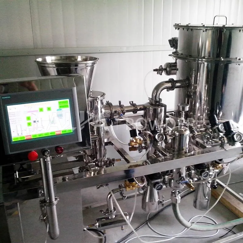 Lab/Laboratory/Small/Mini Scale Jet Mill with Air Classifier and Impact Mill