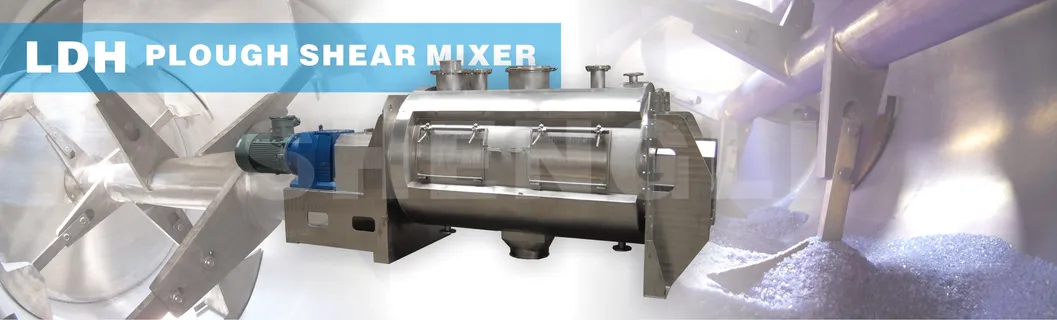 Ldh Plow Mixer Machine Batch Mixer