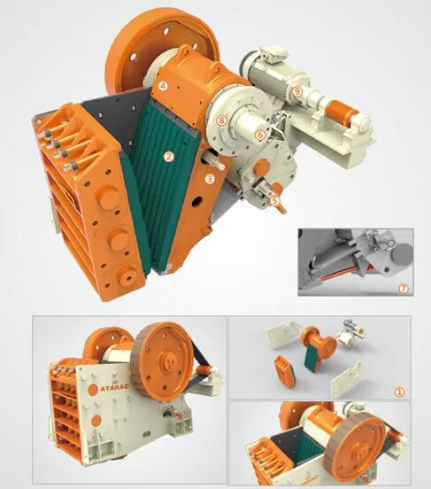 Limestone Jaw Crusher for Aggregate (JC80)