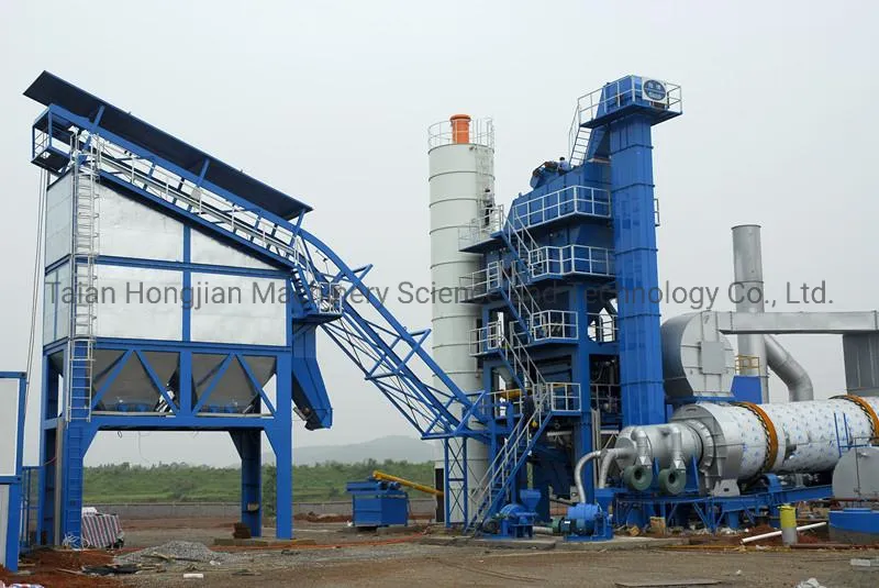 Modular Design Stationary Asphalt Equipment Batching Mixer Plant with Capacity 160-240t with Good Price