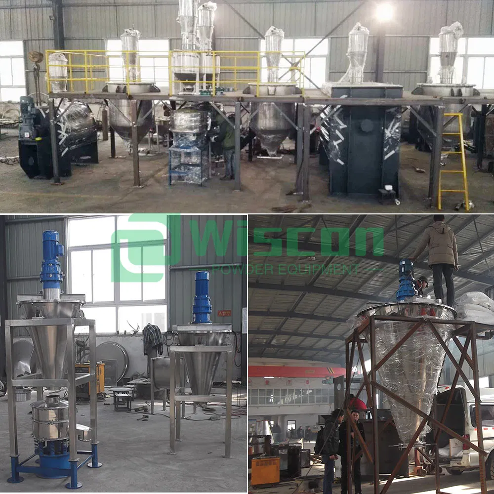 Pharmacy Industrial Plough Shear Dry Powder Blending Equipment