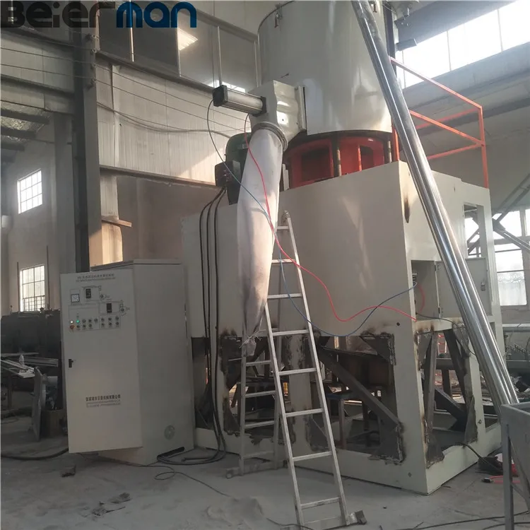 PVC Powder High Speed Mixer SRL-Z800/2000L Model Hot and Cool Mixing Unit