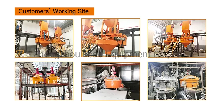 Refractory planetary concrete mixer machine price for sale