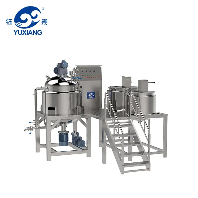 Rhj-023 Stainless Steel 300L Batch High Shear Emulsifier Mixer Emulsification Homogenizer