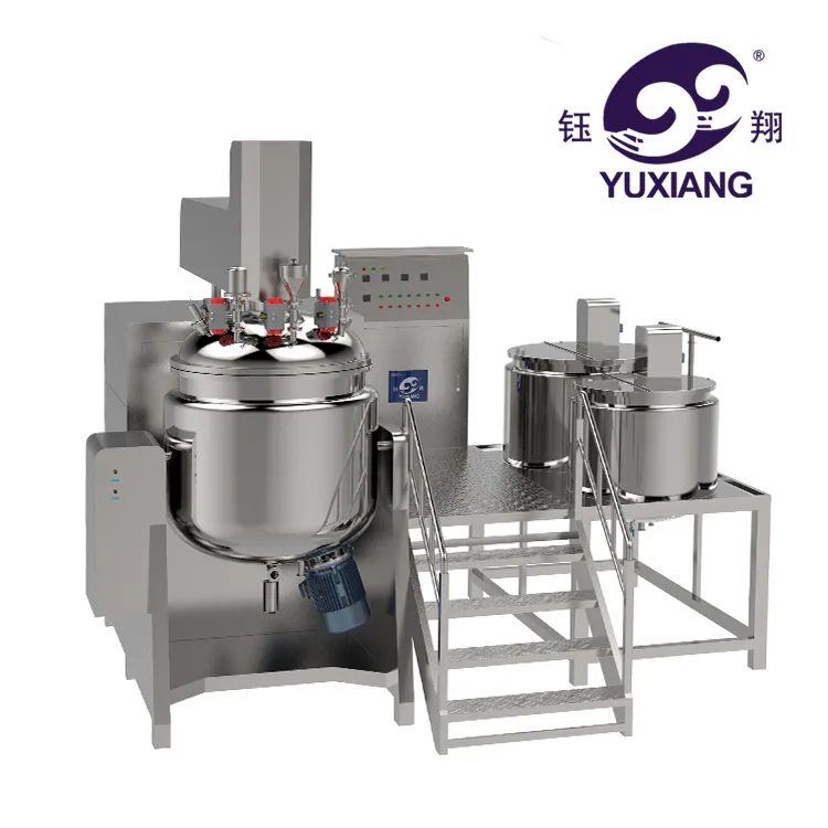 Rhj-023 Stainless Steel 300L Batch High Shear Emulsifier Mixer Emulsification Homogenizer