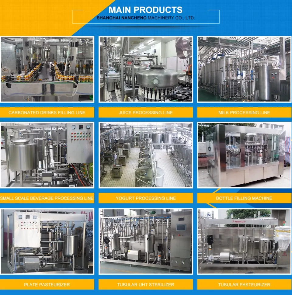 Stainless Steel 5000L/H Powder Milk Mixer