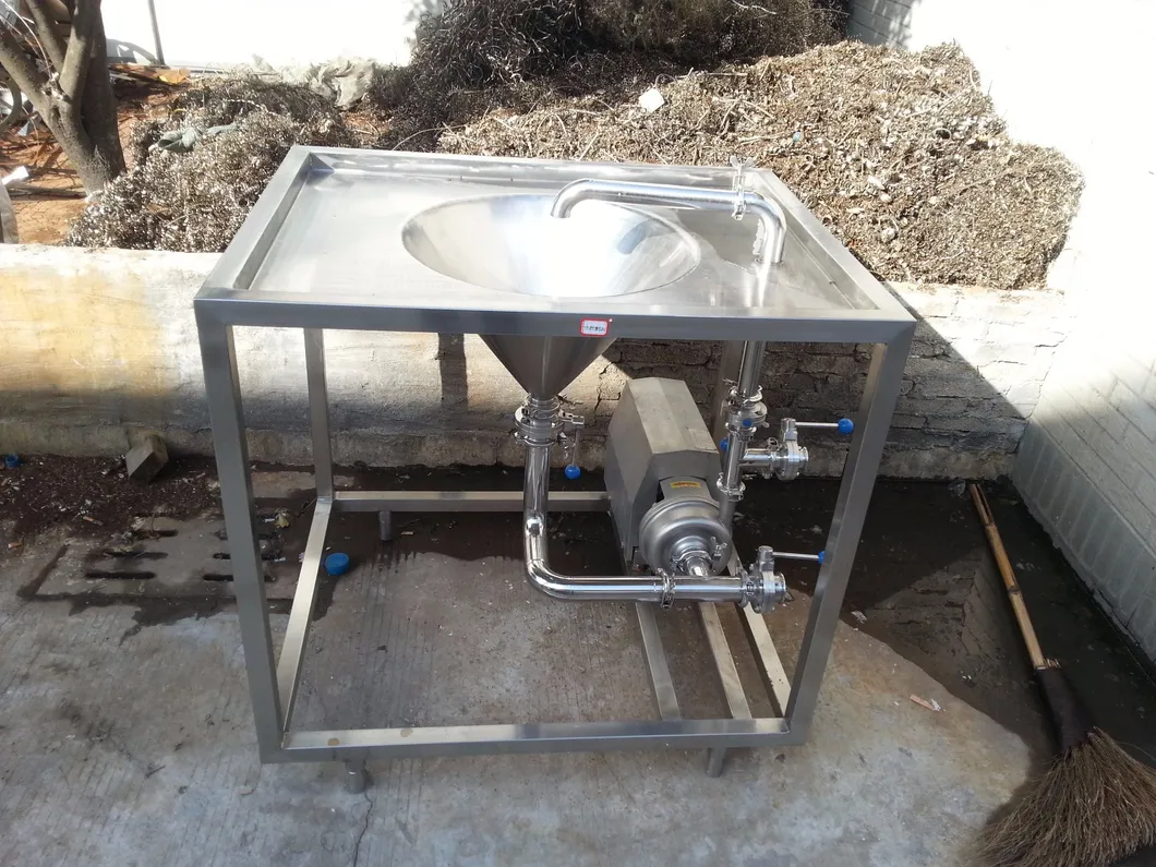 Stainless Steel 5000L/H Powder Milk Mixer