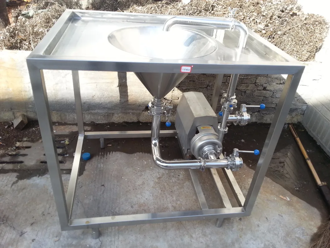 Stainless Steel 5000L/H Powder Milk Mixer