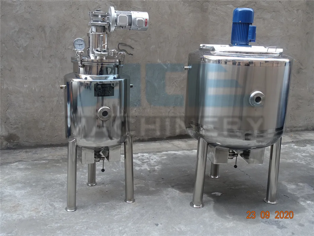 Stainless Steel Costmetics Cream Homogenis High Shear Emulsifier Mixer