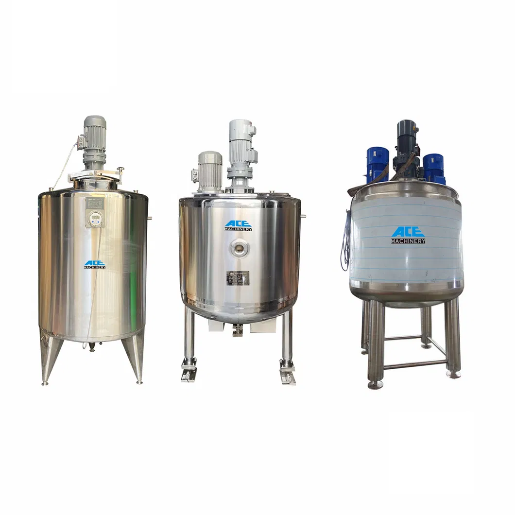 Stainless Steel Emulsifier Tank/ Single Layer Emulsifying Tank Machine/ Batch Mixer Tank