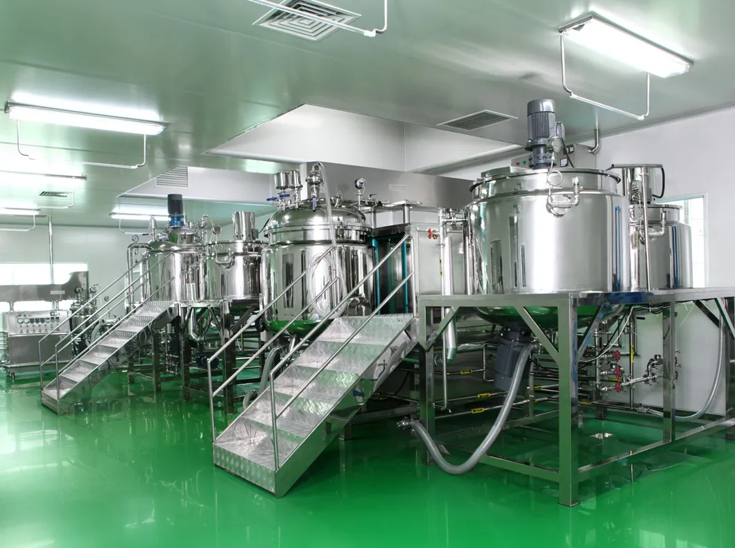 Stainless Steel Liquid/Cream/Lotion/Sauce Blending and Mixing Machine with Agitator