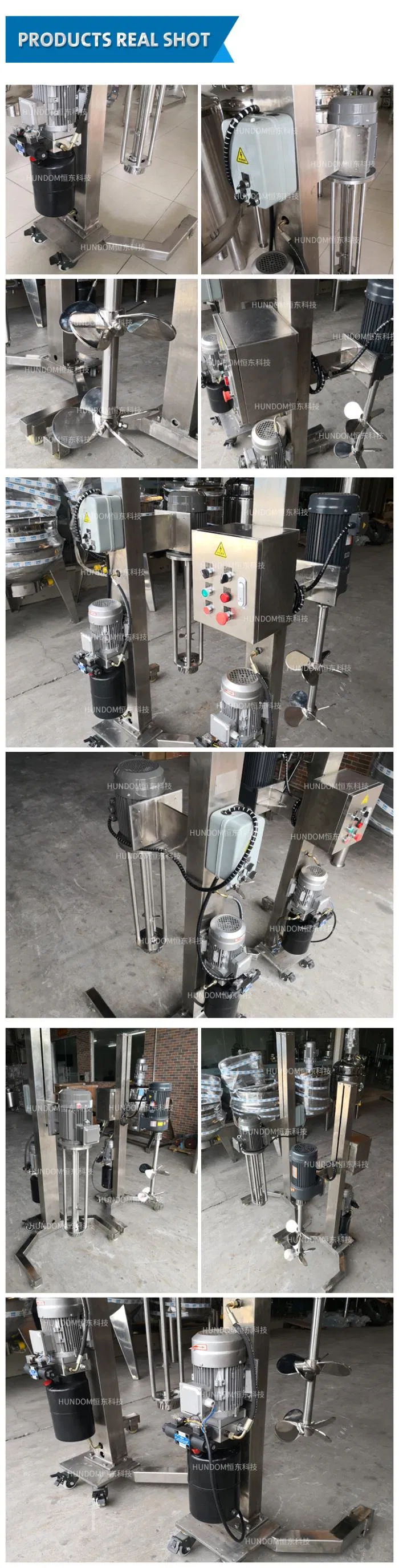 Stainless Steel Liquid Soap Mixer, Cream Homogenizer Mixing for Tank