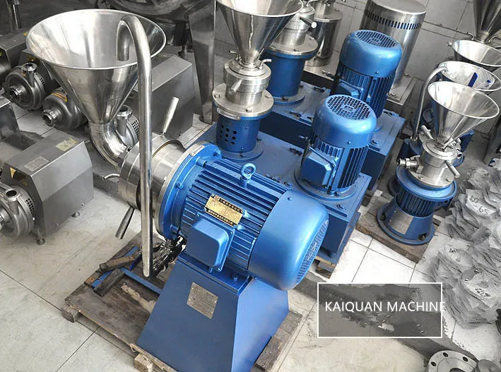 Stainless Steel Sesame Sauce Paste Colloid Mill for Sesame