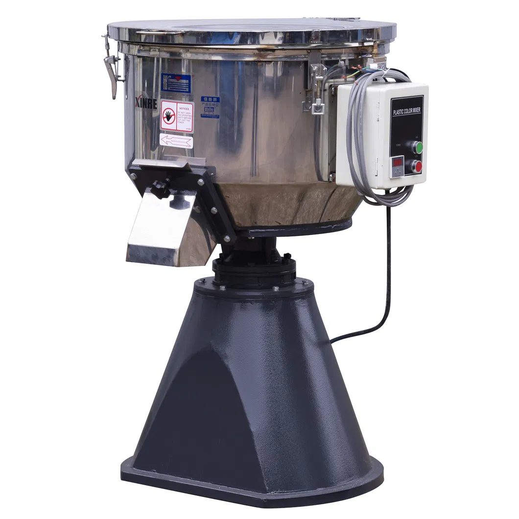 The Fine Quality Stainless Steel Primary Color Vertical Batch Rotating Mixer Vertical