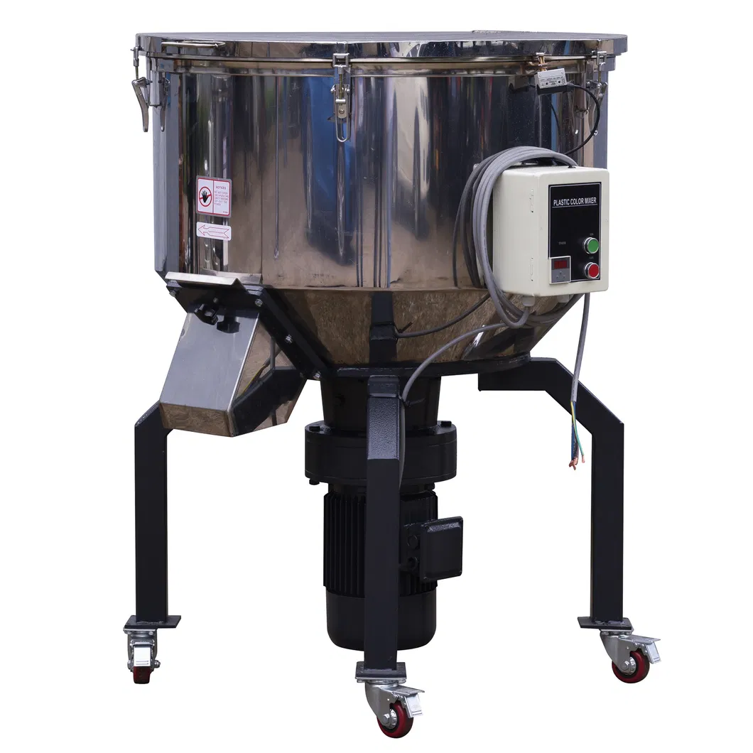 The Fine Quality Stainless Steel Primary Color Vertical Batch Rotating Mixer Vertical