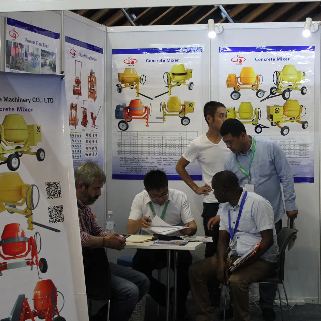 Top Quality China Supplier Mobile 350L Concrete Mixer Machine Factory