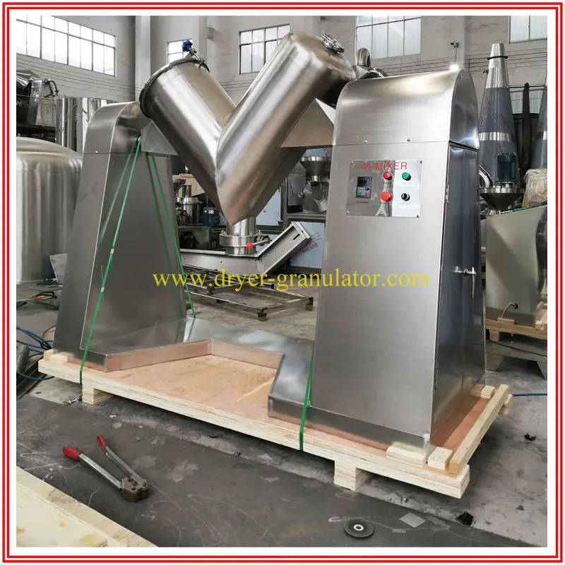 V Mixer Machine for Food Factory/ Cone Chemical Powder Factory/Blender/ Pharmaceutical Dry Powder Granules/ Slot Trough Mixing Machine for Medicine Powder