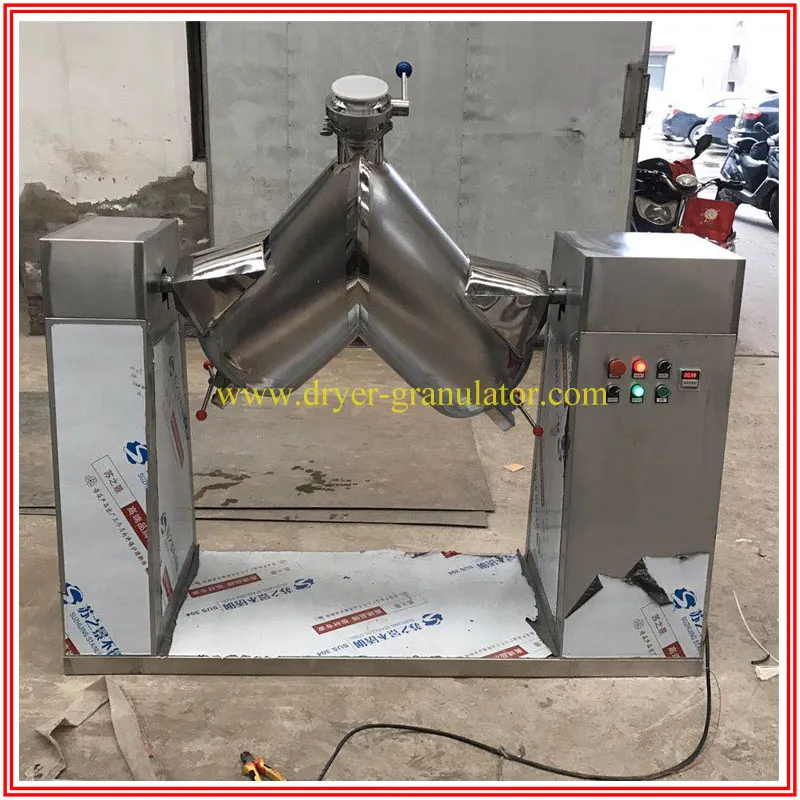 V Mixer Machine for Food Factory/ Cone Chemical Powder Factory/Blender/ Pharmaceutical Dry Powder Granules/ Slot Trough Mixing Machine for Medicine Powder