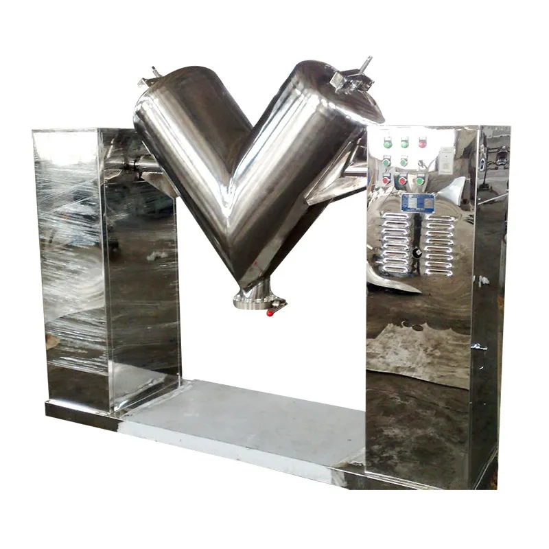 V Mixer Machine for Food Factory/ Cone Chemical Powder Factory/Blender/ Pharmaceutical Dry Powder Granules/ Slot Trough Mixing Machine for Medicine Powder