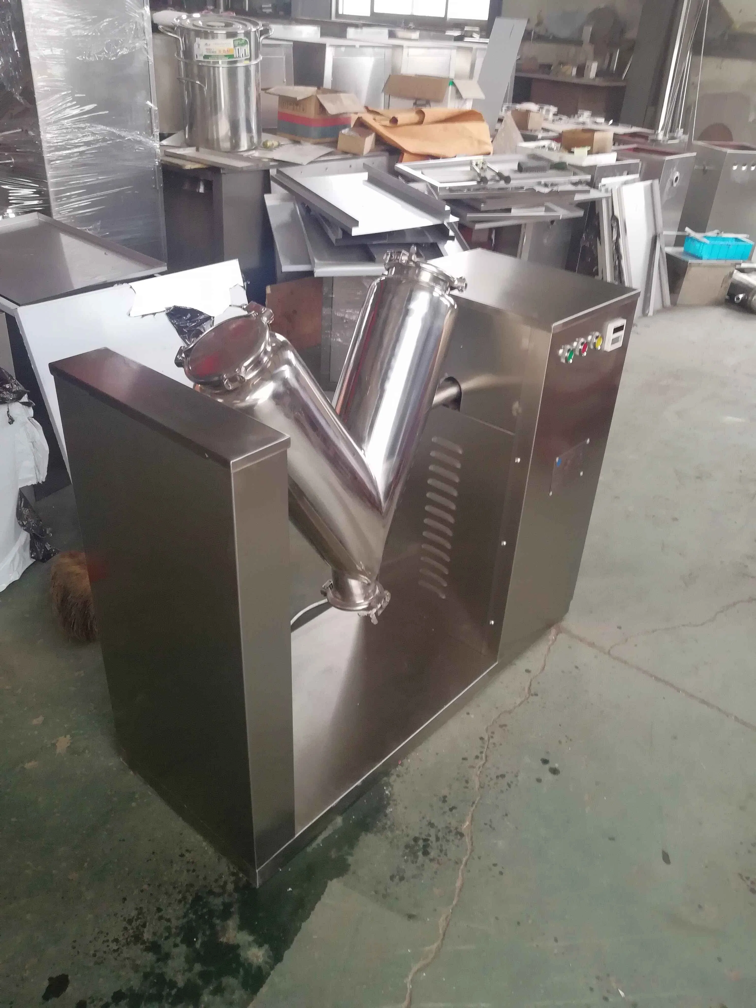 V Model Stainless Steel Mixing Machine for Food/ Granule /Dry Powder/Flour