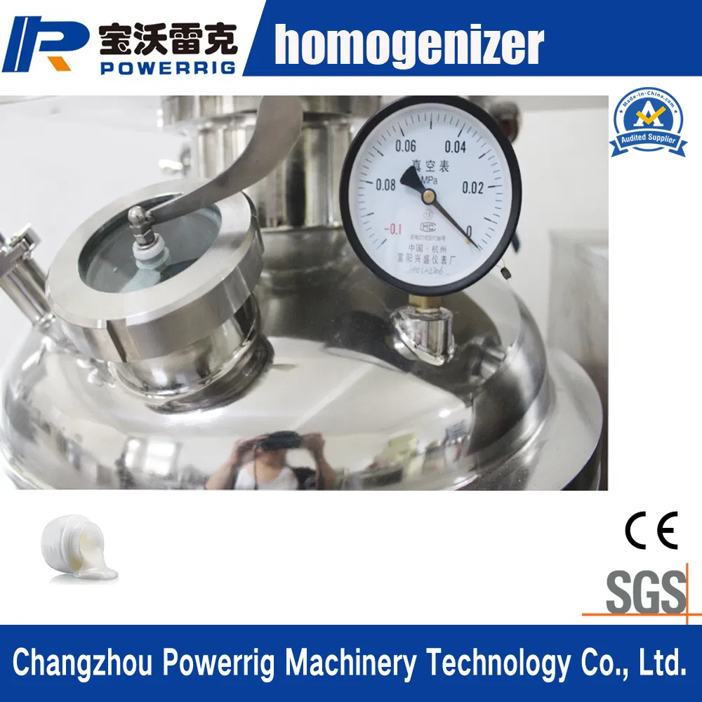 Vacuum Homogenizer Mixer Emulsifier for Body Lotion and Cream
