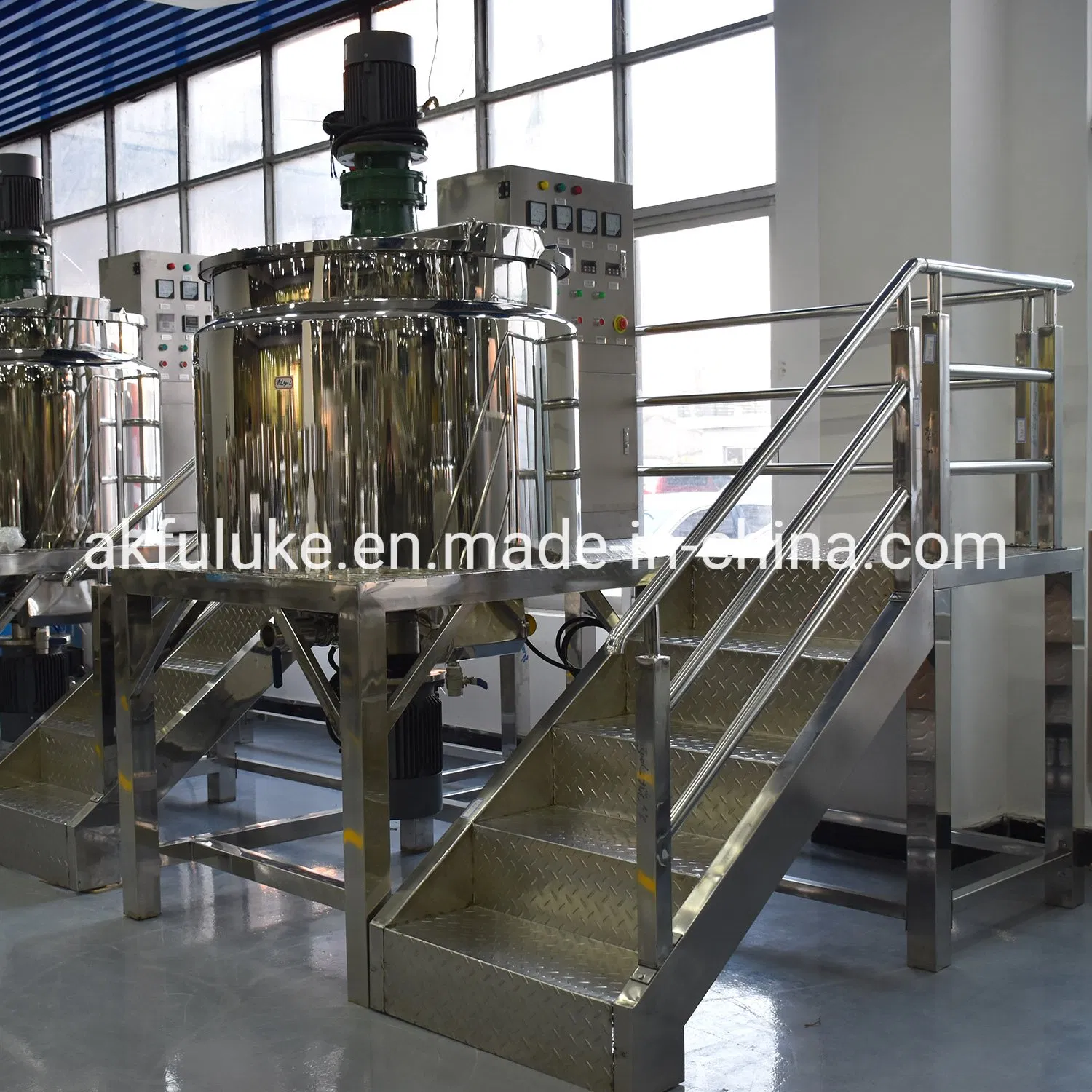 Vacuum Liquid Tank Silverson Batch Mixers