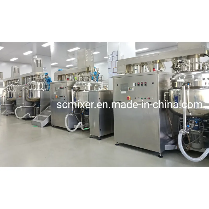 Vacuum Mixer Homogenizer Vacuum Mixing Tank